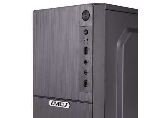 Системный блок AMCV i105 HomeOffice Intel Core i3-12100 x 4-3.3 GHz/16Gb/512Gb SSD/UHD Graphics 730/400W/DOS